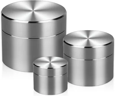 Produktbild von Famanu Aufbewahrungsbox mit Deckel - Edelstahl, geruchsdicht, kompakt (S+M+L)