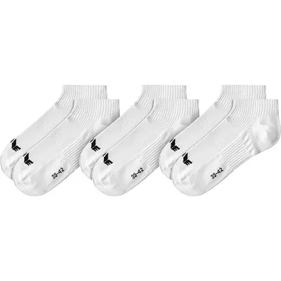 Produktbild von Erima 3-Pack Füßlinge - Weiß