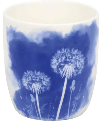 Productafbeelding van Konitz beker zonder handvat, cyaanblauw, boterbloemkleur