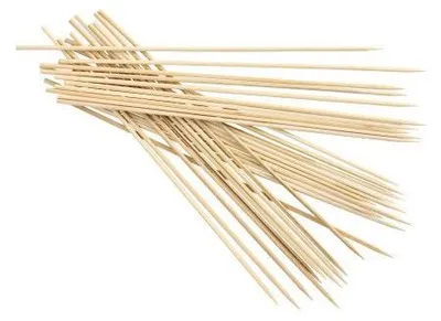 Produktbild von Papstar Schaschlikspieße, Bambus Ø 3 mm 25 cm, 10 x 1000 Stück