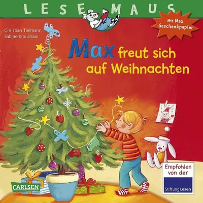 Produktbild von LESEMAUS 130: Max freut sich auf Weihnachten