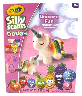 Produktbild von Crayola Silly Scents Einhorn-Modelliermasse