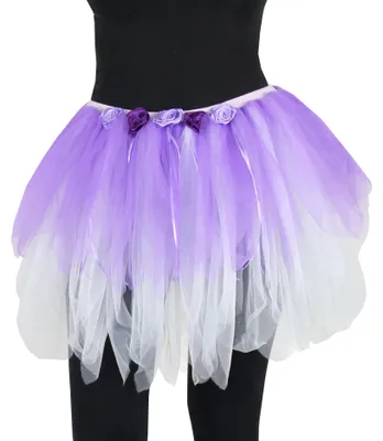 Produktbild von Petticoat Tutu mit Blumen lila