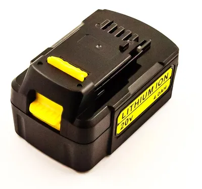 Produktbild von Akku für Stanley FMC 688L, Li-ion, 20V, 4000mAh, 80Wh, black
