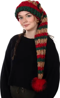 Produktbild von Birendy Beanie A115 Mütze Zipfelmütze Pudelmütze Wintermütze
