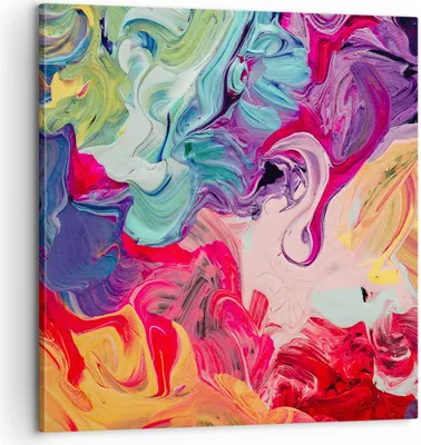 Produktbild von Bild auf Leinwand - Leinwandbild - Abstraktion modern - 60x60cm - Wand Bild - Wanddeko - Wandbilder - Leinwanddruck - Bilder - Kunstdruck - Wanddekoration - Leinwand bilder - Wandkunst - AC60x60-3877