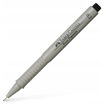 Immagine prodotto di Faber-Castell 166299 Penna a inchiostro ECCO PIGMENT - 0,2 mm, nero