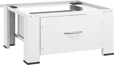Produktbild von Waschmaschinen-Untergestell mit Schublade Weiß