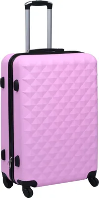 Immagine prodotto di vidaXL Set di trolley rigidi 3 pezzi. ABS rosa