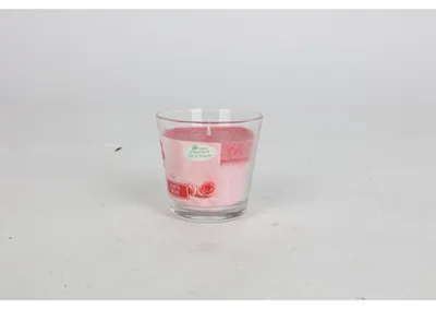 Image de 6x Stearinos Bougies Parfumées Verre Parfums d'Intérieur Vanille Rose Pomme Aroma