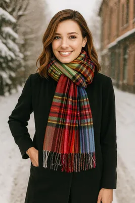 Produktbild von Winterschal Multi Italy, in modischen Farben von collezione alessandro