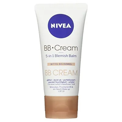 Obrázek produktu pro Nivea BB krém, balzám proti vráskám 5 v 1, 1 balení (1 x 50 ml)