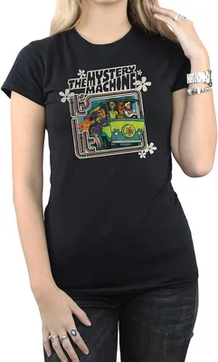 Produktbild von Scooby Doo - T-Shirt für Damen BI1705 (L) (Schwarz)