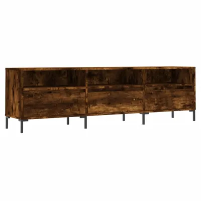 Produktbild von vidaXL TV-Schrank Räuchereiche 150x30x44,5 cm Holzwerkstoff