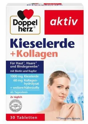 Produktbild von Doppelherz Kieselerde + Kollagen (30 er )