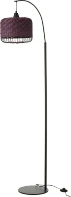 Obrázek produktu pro Stojací lampa J-Line lucerna kovová fialová