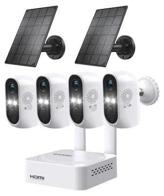 Obrázok produktu pre Bezpečnostný kamerový systém - Bezdrôtová kamera - Kamerový dohľad - 8-kanálový záznamový systém (NVR) - 3MP kamery - Nevyužívané