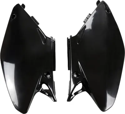 Produktbild von Seitenverkleidung UFO PLAST Verkleidung 2-teilig für Honda CR R 125 / 250 ccm Bj. 2005 - 2007, Farbe:schwarz