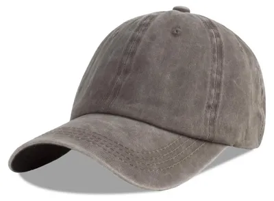 Zdjęcie produktu dla Czapka z daszkiem, 100% bawełna, regulowana, ciemnozielona (kolor khaki), rozmiar L