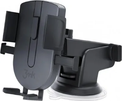 Produktbild von 3MK Twist Automatic Car Holder, Handy/Smartphone, Passive Halterung, Auto, Schwarz