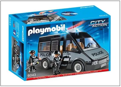 Obrázek produktu pro PLAYMOBIL City Action 6043, Policie, 4 rok/roky, Vícebarevný, Plast