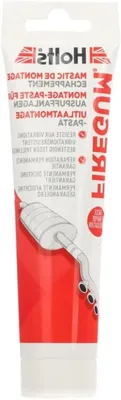 Productafbeelding van Reparatiepasta Uitlaat - Montagepasta Afdichtmiddel - Uitlaat Repareren - Hittebestendig 1000°C - 150 gram - Rood