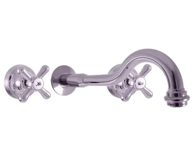 Produktbild von copy of Wand-Spültischarmatur MORAVA schwenkbar in Schwarzchrom RAV SLEZAK