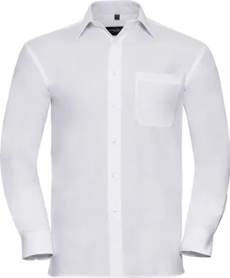 Produktbild von Russell Herren Hemd / Business-Hemd, langärmlig FK752 (S) (Weiß)