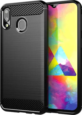 Image de Cadorabo Housse pour Samsung Galaxy A10e / A20e en noir Housse TPU Case Cover Etui Housse pour portable