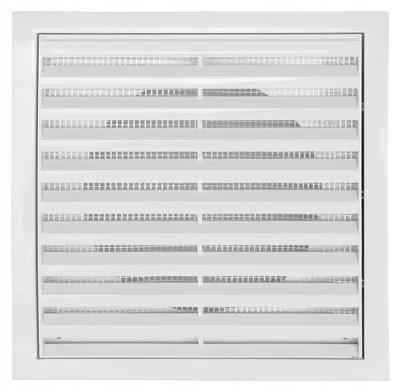 Obrázek produktu pro PROLEX Ventilační mřížka šikmá 15x15 se sítí ø 100 bílá