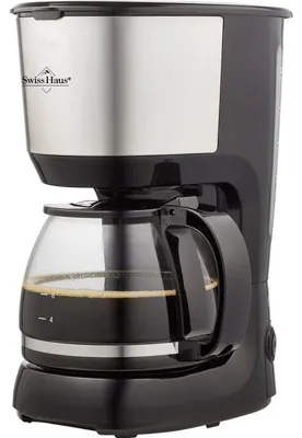 Productafbeelding van Filterkoffiezetapparaat, 1,25 liter, 750W, zwart, Swiss Haus SH-CM2212