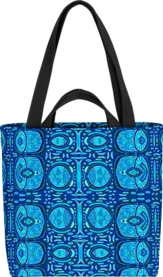 Produktbild von VOID Kultur Afrika Ethno Muster Tasche 33x33x14cm,15l Einkaufs-Beutel Shopper Einkaufs-Tasche Bag