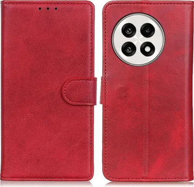 Produktbild von OnePlus 13R Hülle - Coverup Luxus Klapphülle - Rot