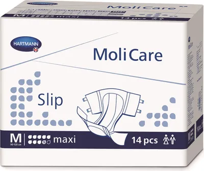 Produktbild von MoliCare Slip 9d maxi M P14 - B06WW6QT3M | Packung (14 Stück)
