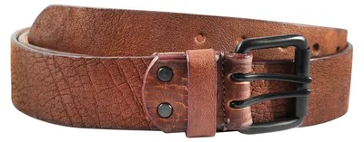 Produktbild von Leonardo Verrelli Herren Gürtel LV0147 80 cm - 150 cm (Bundweite) in Braun aus 100% Echtleder, kürzbar, Herrengürtel
