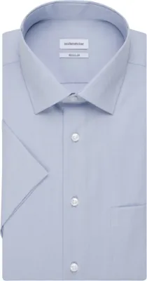 Image de Seidensticker chemise bleu clair manches courtes Modern