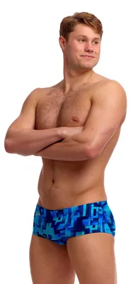 Produktbild von Funky Trunks Badehose Herren You Blued, Größe:M