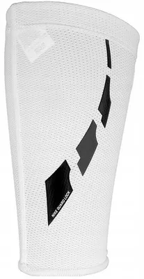 Image de Nike - Compression bandage mollet "Elite" pour homme PP909 (XL) (Blanc)