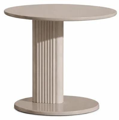 Produktbild von Modernes Wohnzimmer-Set Polstersessel beiger Beistelltisch Wohnzimmermöbel