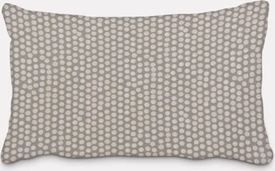 Produktbild von SCHÖNER LEBEN. Kissenhülle Fryett`s Halbpanama Spotty Punkte grau Größe 60x80cm (HxB) 60x80cm (HxB) Größe