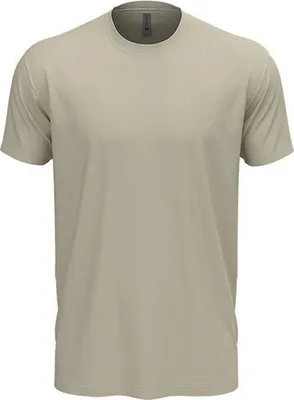 Immagine prodotto di Next Level Apparel 3600 | Maglietta girocollo da uomo, tessuto jersey fine - Colore: Sabbia - Taglia: S