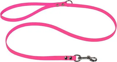 Produktbild von Mystique® Biothane Leine 9mm neon pink 2m mit HS