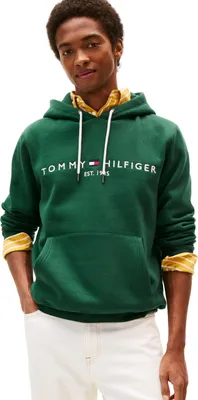 Productafbeelding van Tommy Hilfiger 8720637119266, Volwassen, Heren, Hoodie, Groen, Lange mouwen, Ornamentgroen