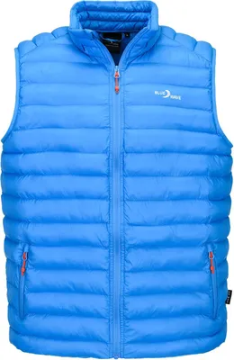 Produktbild von Blue Wave Herren Steppweste Oscar - mit Stehkragen - Gesteppte Weste packable inkl. Packbeutel in Orange Größe L