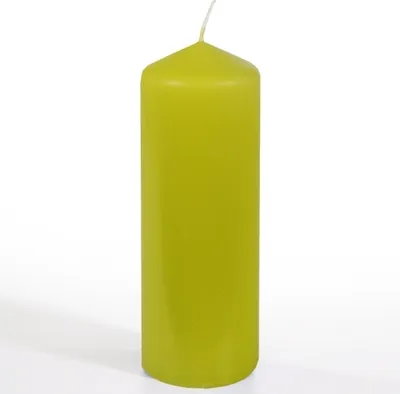 Produktbild von Stumpenkerze Ø 70 mm · 200 mm kiwi