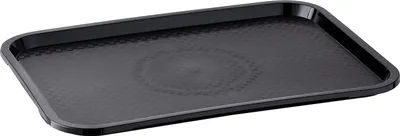 Zdjęcie produktu dla APS Fast Food-Tablett, schwarz, Höhe: 25 mm, Länge: 450 mm, Breite: 355 mm