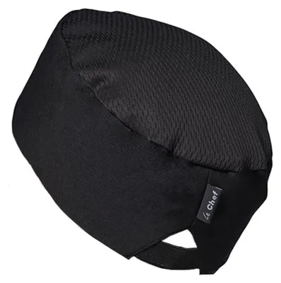 Immagine prodotto di Le Chef - Cappello da cuoco "Staycool" LT4354 (M) (nero)
