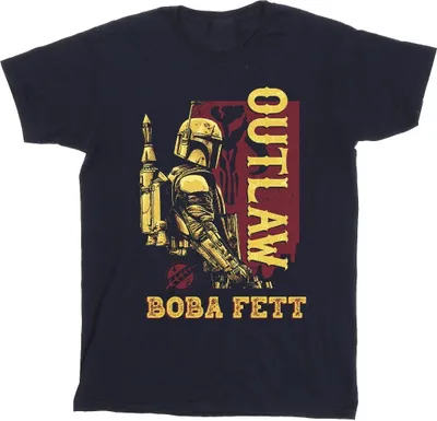 Produktbild von Star Wars - "The Book Of Boba Fett" T-Shirt für Herren BI44887 (3XL) (Marineblau)