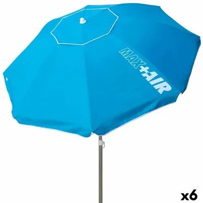 Produktbild von Solskærm Aktive Blau 220 x 216 x 220 cm Stahl (6 Stück)