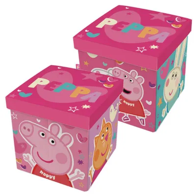 Produktbild von Arditex ARDITEX Box mit Deckel, Eimer aus Stoff für Kleidung, Bücher, Spielzeug, Bälle und Kindersitz, 30 x 30 x 30 cm